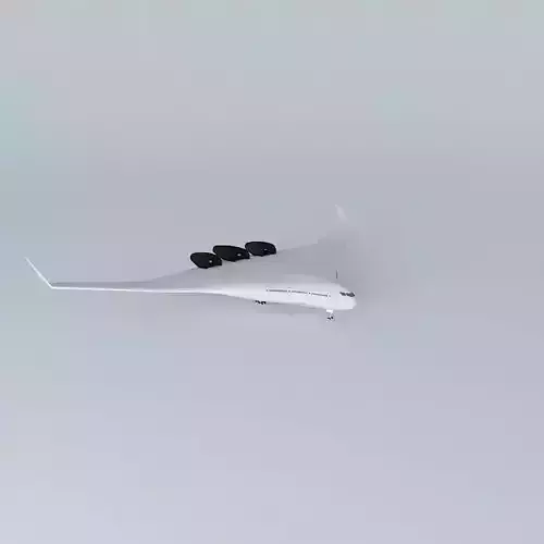 Boeing BWB Free 3D model