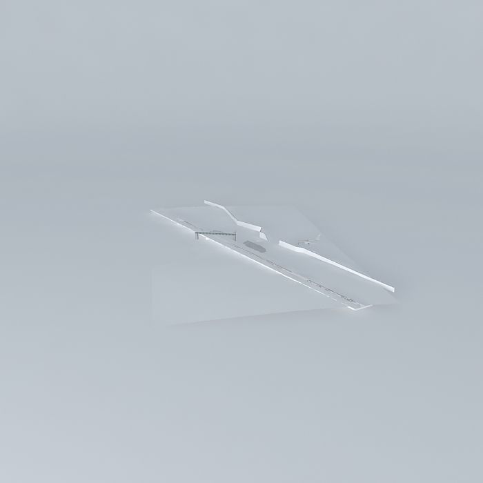 Red Wings Flight 9268 Airplane Crash/Red Wings Airlines Tu-20... Free 3D model_2