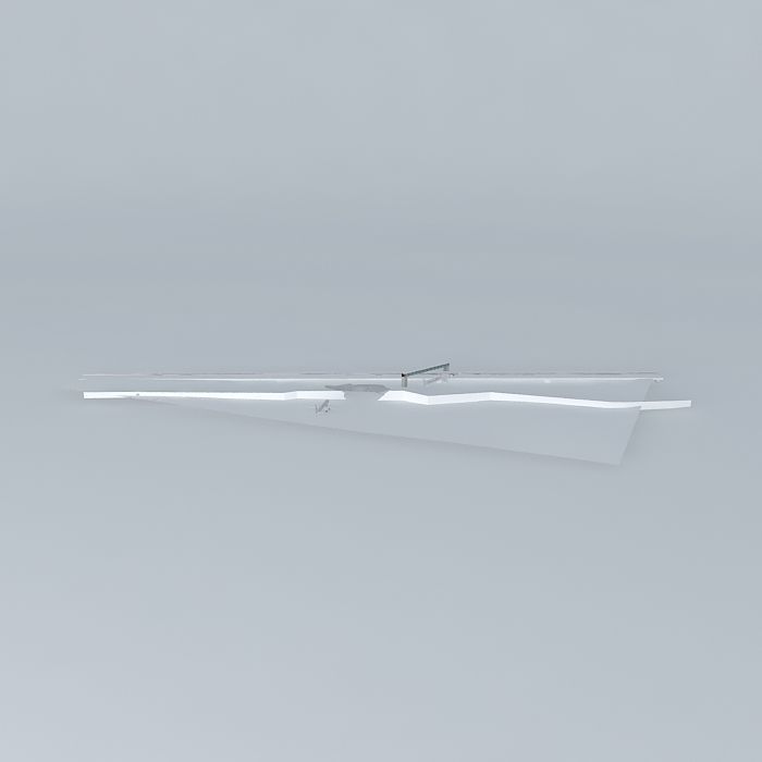 Red Wings Flight 9268 Airplane Crash/Red Wings Airlines Tu-20... Free 3D model_1