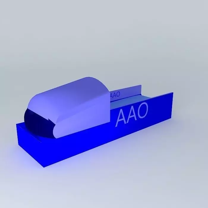 AAO Luxe Class Airplane Seat Free 3D model