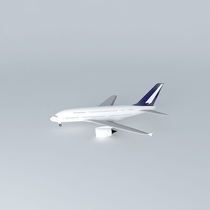 Airbus A370  Free 3D model_2