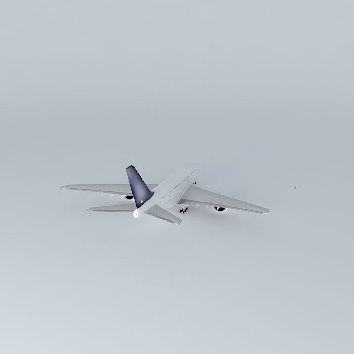 Airbus A370  Free 3D model_1