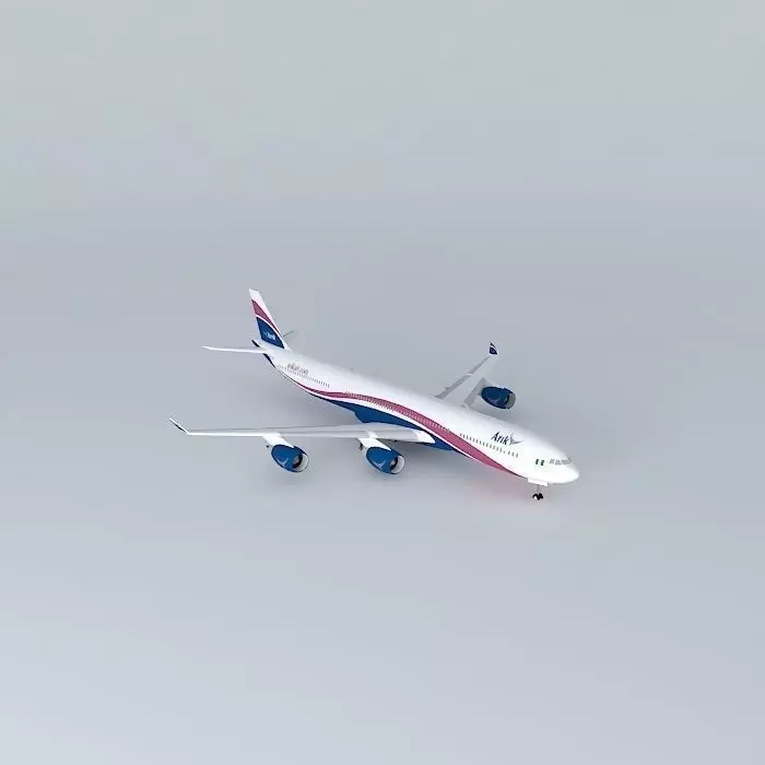 Arik Air Airbus A340-500 Free 3D model