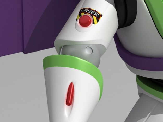 Woody and Buzz rigged 3D model_9