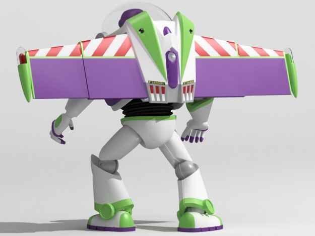 Woody and Buzz rigged 3D model_5