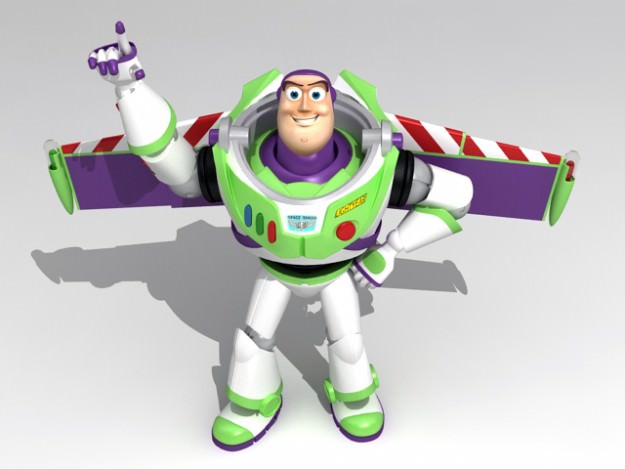 Woody and Buzz rigged 3D model_20