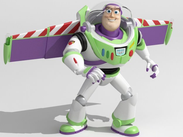 Woody and Buzz rigged 3D model_3
