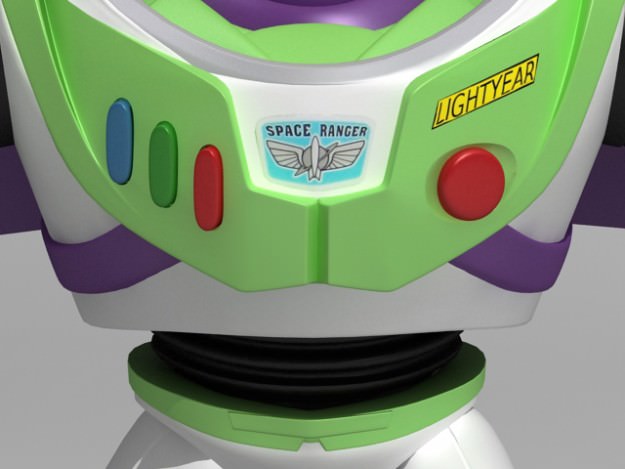 Woody and Buzz rigged 3D model_10