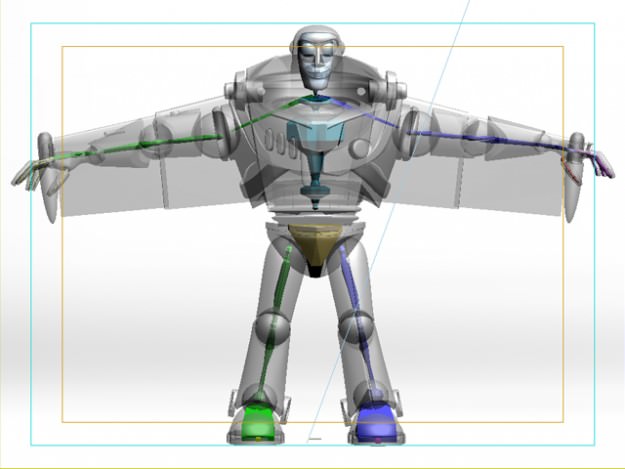 Woody and Buzz rigged 3D model_23