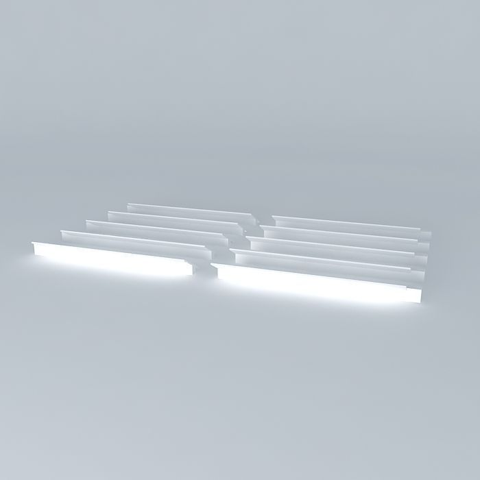 Solar Panels on Orchilla Island  Free 3D model_1