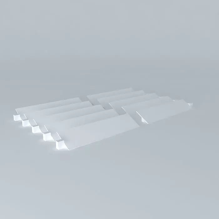 Solar Panels on Orchilla Island  Free 3D model_0
