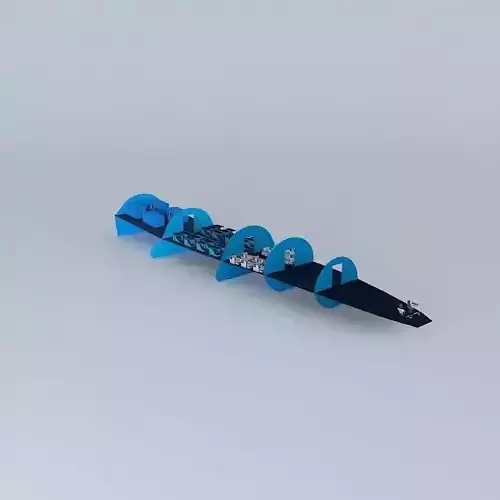 R-Jet Dynamics Eco-Liner Interior Free 3D model