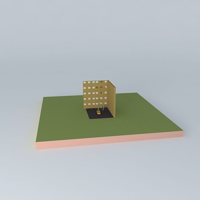 Streetview with chaos Free 3D model_2