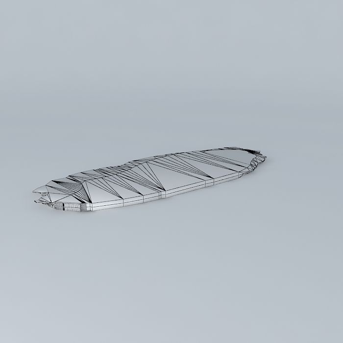 Ham Slice Free 3D model_4