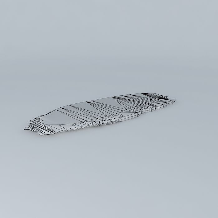 Ham Slice Free 3D model_3