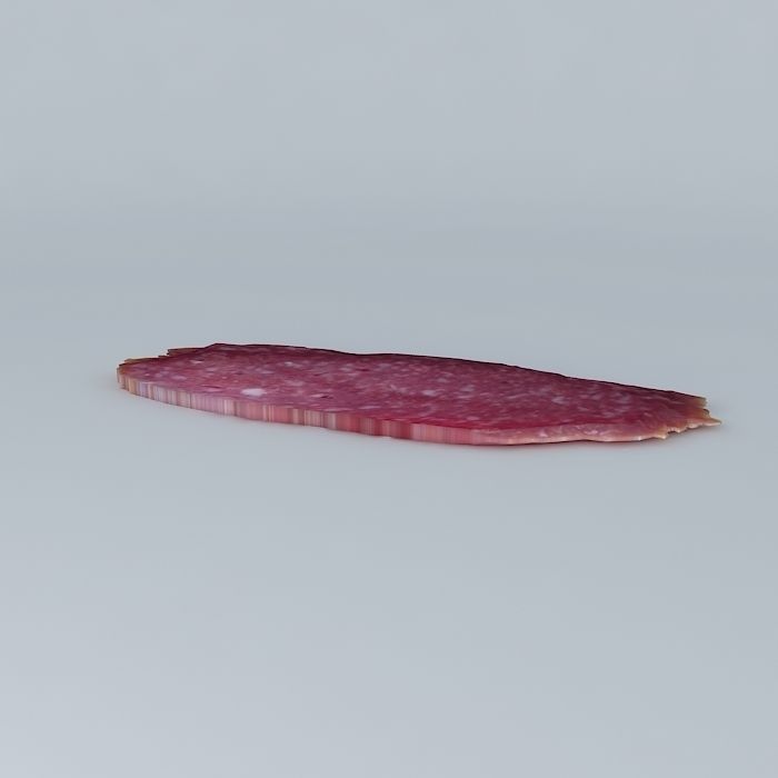 Ham Slice Free 3D model_1