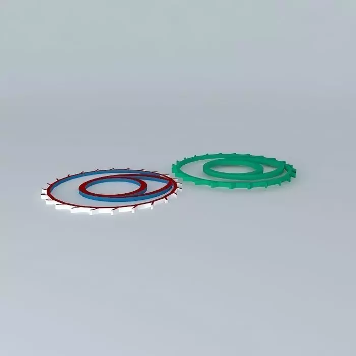 Merry Christmas & Happy New Year America! Free 3D model
