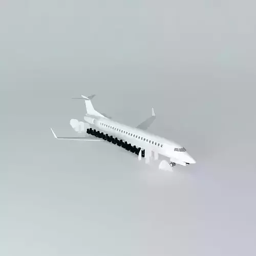 How to put my interior into the model of ERJ 145 XR