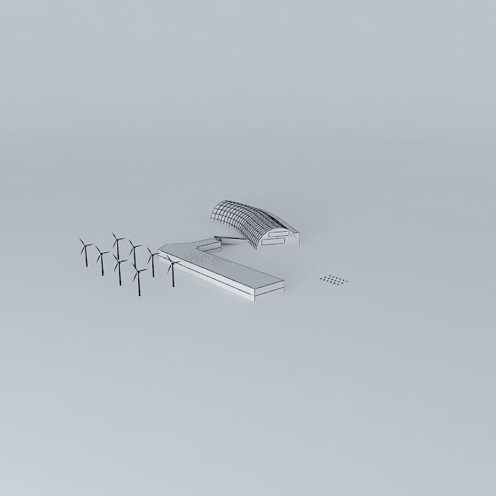 JFK AAO Terminal - Terminal 10 Free 3D model_4