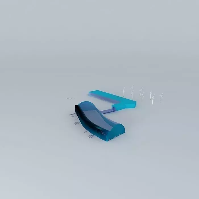 JFK AAO Terminal - Terminal 10 Free 3D model_0