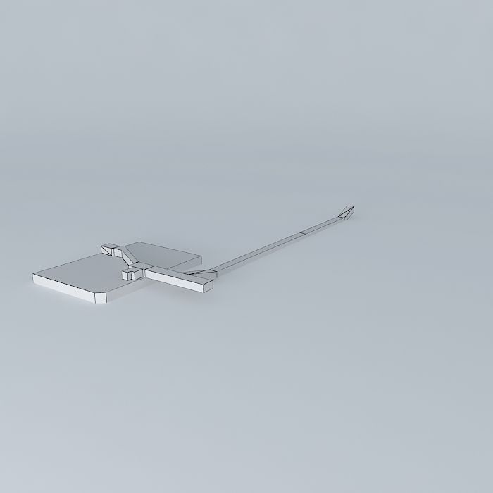 Connecting Building at KPHL Free 3D model_3