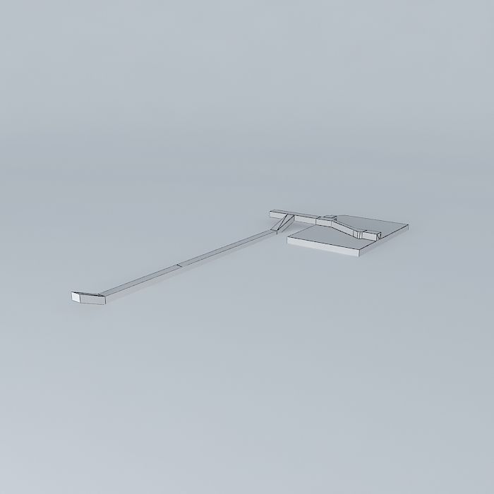 Connecting Building at KPHL Free 3D model_4