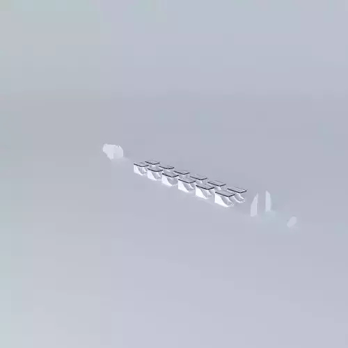 Embraer Erj 350 Interior Free 3D model