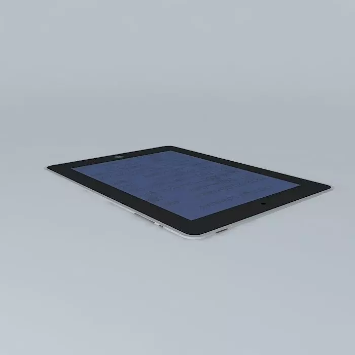 AAO flight schedules on IPad 2 Free 3D model_0