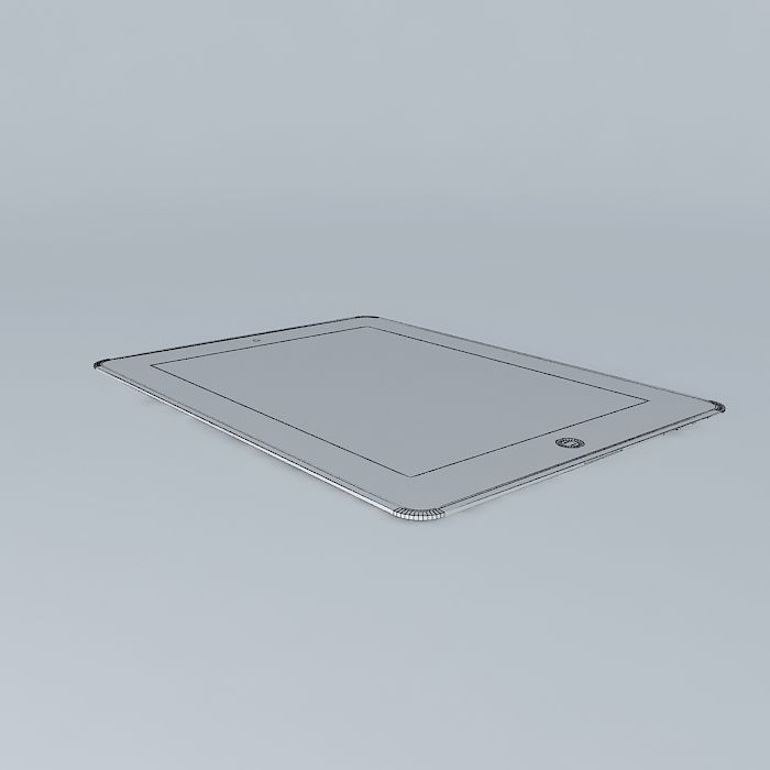 AAO flight schedules on IPad 2 Free 3D model_4