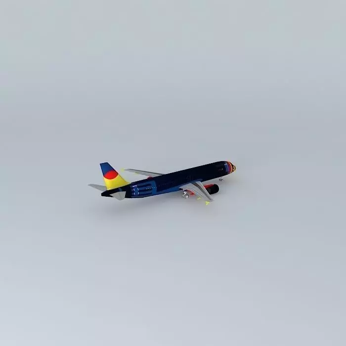 Royal Airways Airbus A321-207 Free 3D model_0