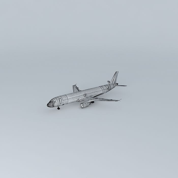 Royal Airways Airbus A321-207 Free 3D model_4