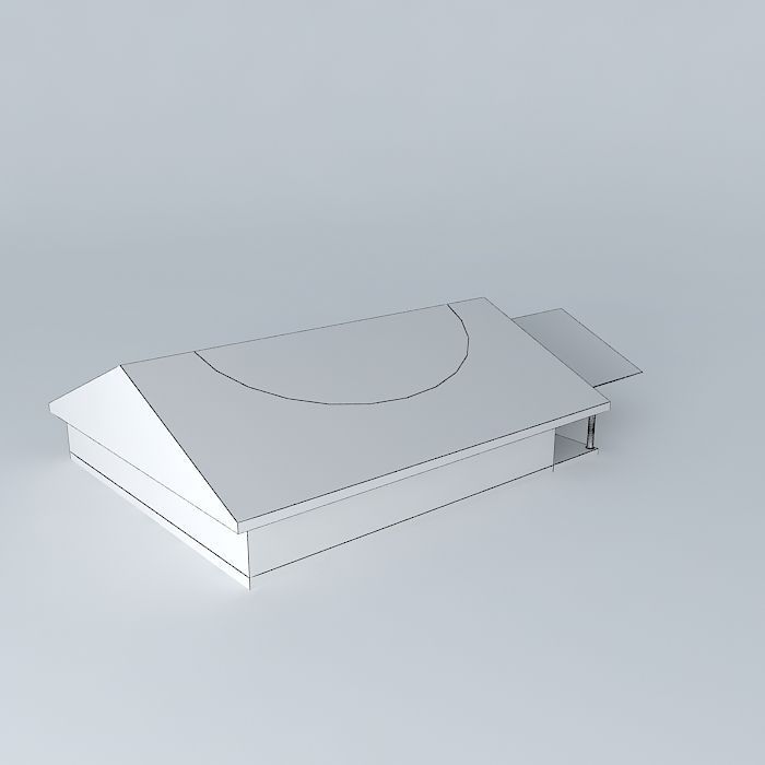 Crowne Springs Low-Poly Gone Art Museum Free 3D model_3