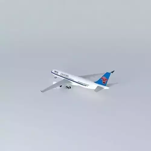 China Southern Airbus A330-200  Free 3D model