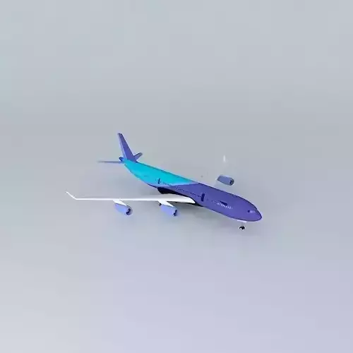 AirAtlanticOcean Airbus A340-300 with interior 