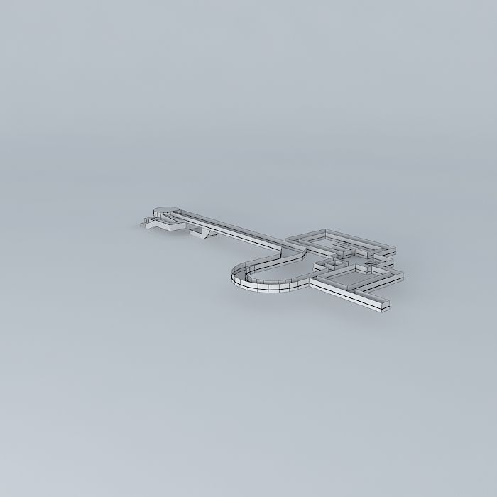 SkyGarden MazeV2 Free 3D model_3