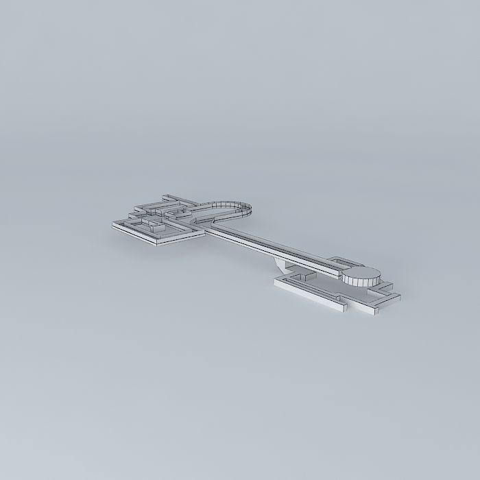 SkyGarden MazeV2 Free 3D model_4