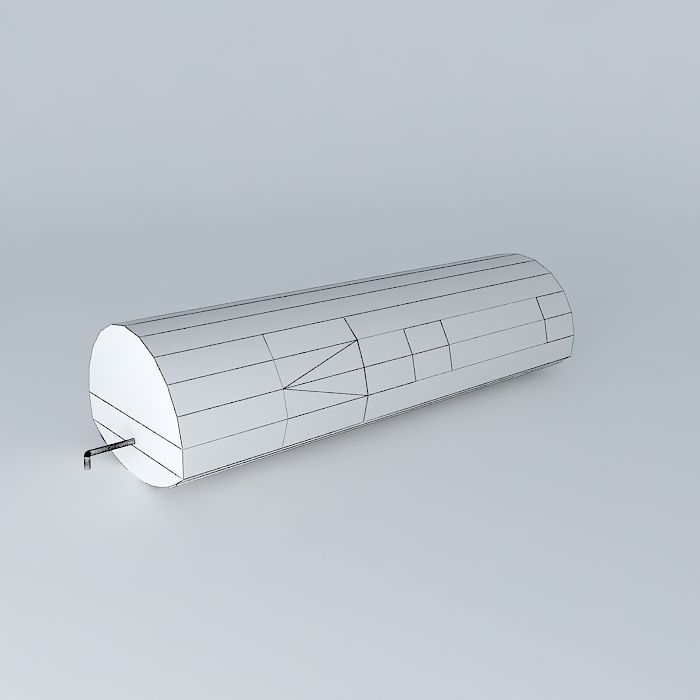 Atlantic Express Passenger Cabin Free 3D model_4