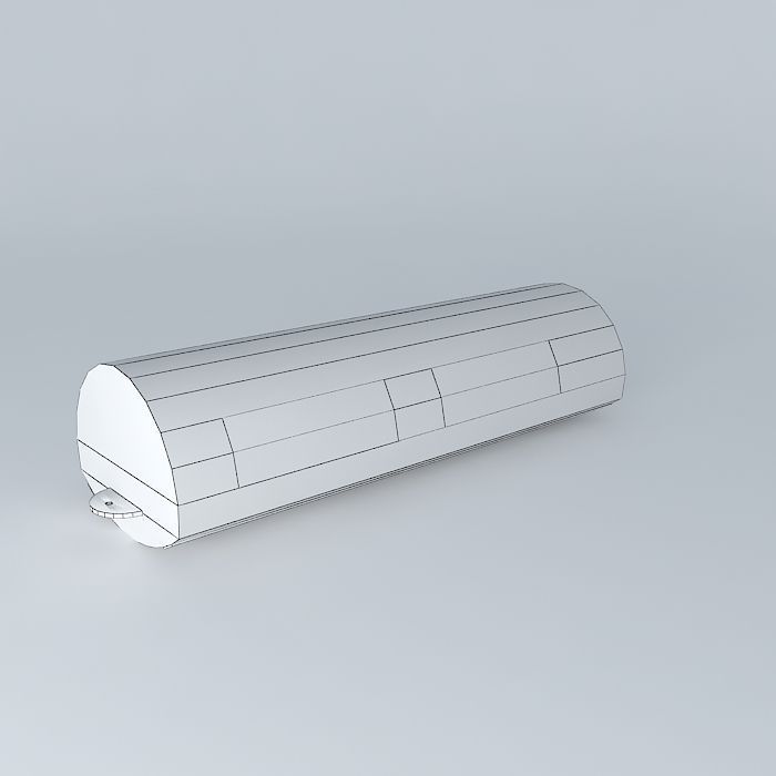 Atlantic Express Passenger Cabin Free 3D model_3