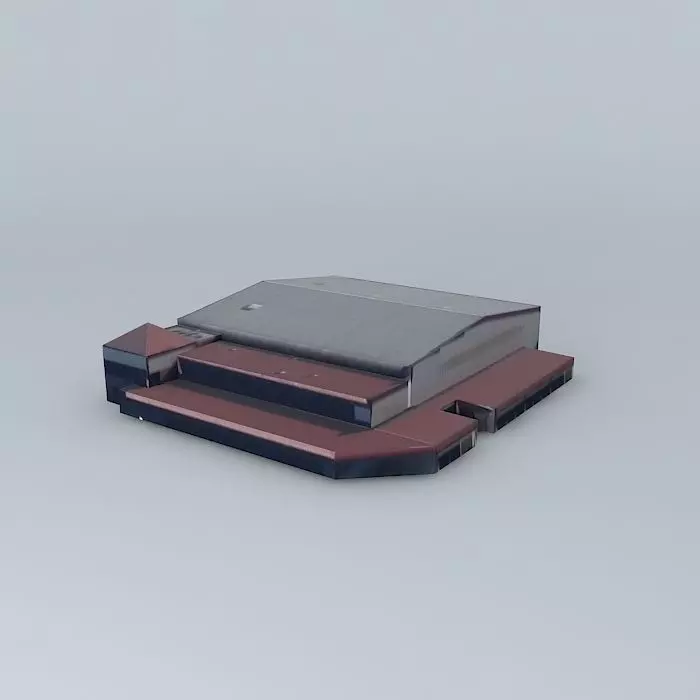 Building at KPHL Free 3D model