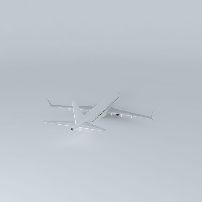 Template - Boeing 737 MAX 9  Free 3D model_1