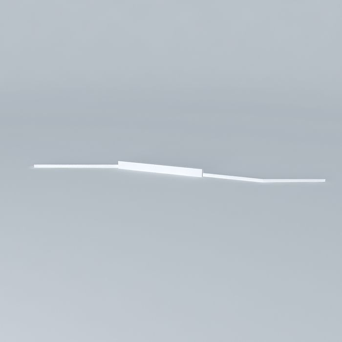 Frankfurt-am-Main Intl. Airport Runway 13 Concrete Structure Free 3D model_1