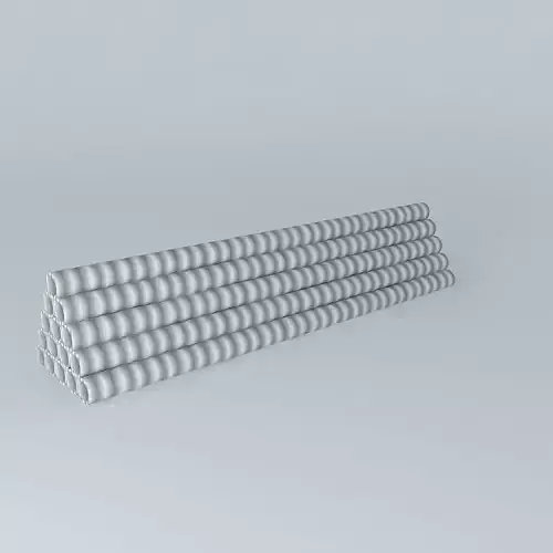 Tubings stack of metal tubes