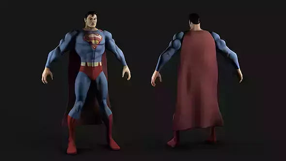 Superman 1 dc comics action figure