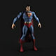 Superman 1 dc comics action figure 3D model_1