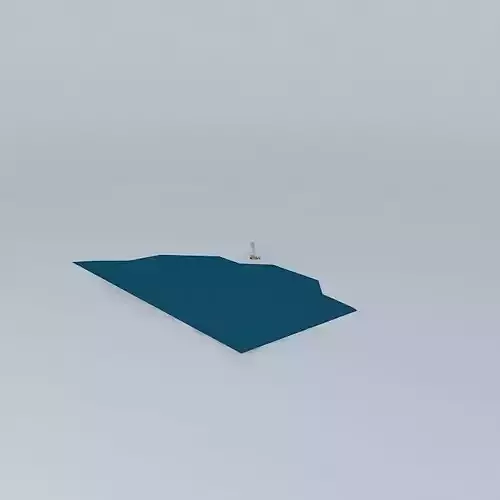 Sloop based on Aldebaran drawing Free 3D model