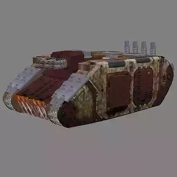 panzer goblins Low-poly 3D model