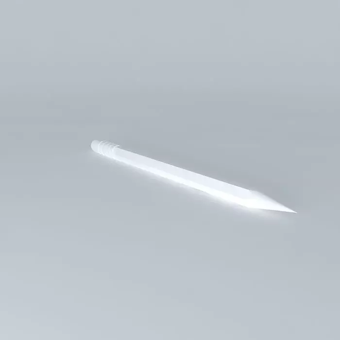Pencil pen Free 3D model_0