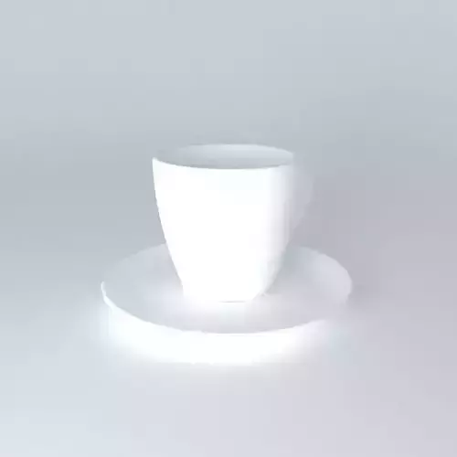 Cup with saucer
