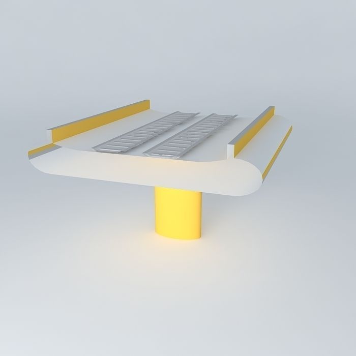 Royal RailTorpedo Railway Element Free 3D model_1