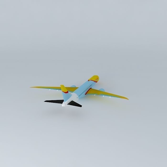 Royal Airways (AAO) R-Jet X-200 with interior Free 3D model_1
